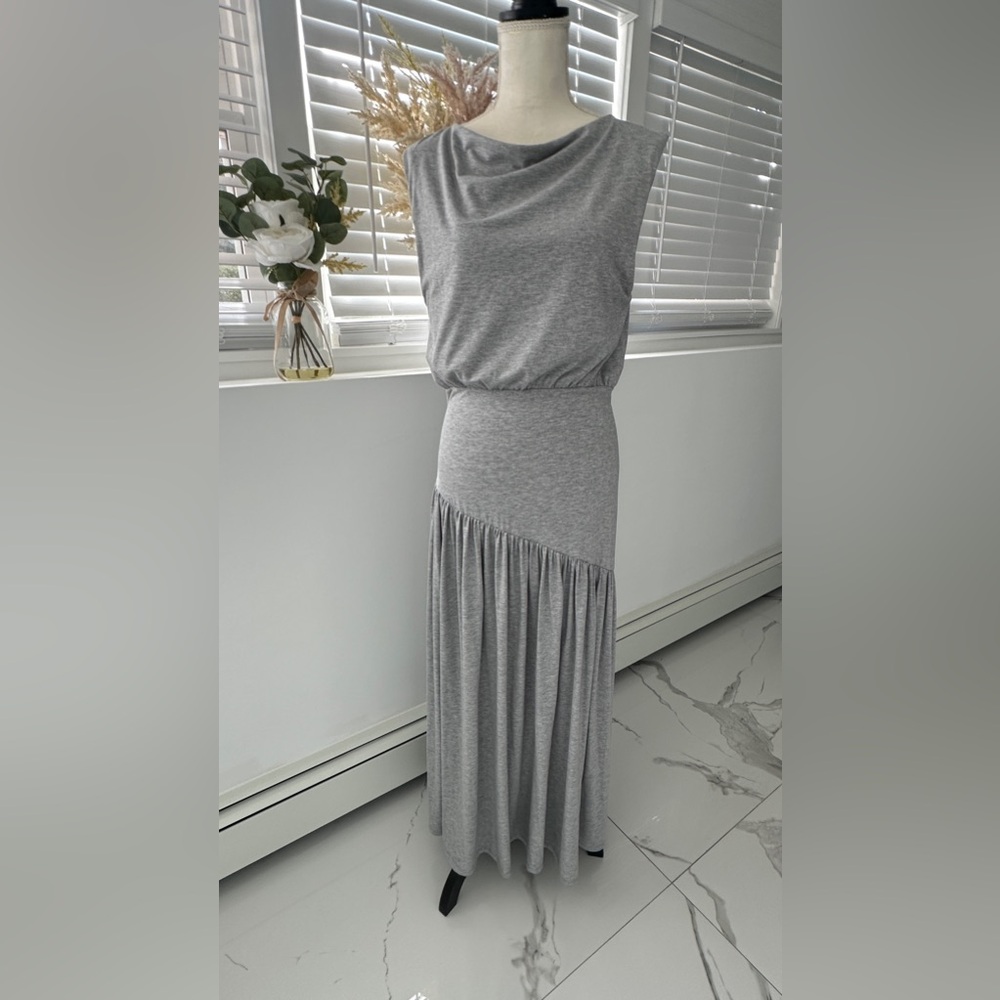 ASOS midi drape dress